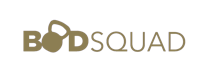 bod squad logo on a black background